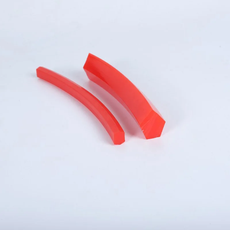 product customizable 5 groove pu pentagonal power transmission belt oil resistant rubber with processing service cutting-6