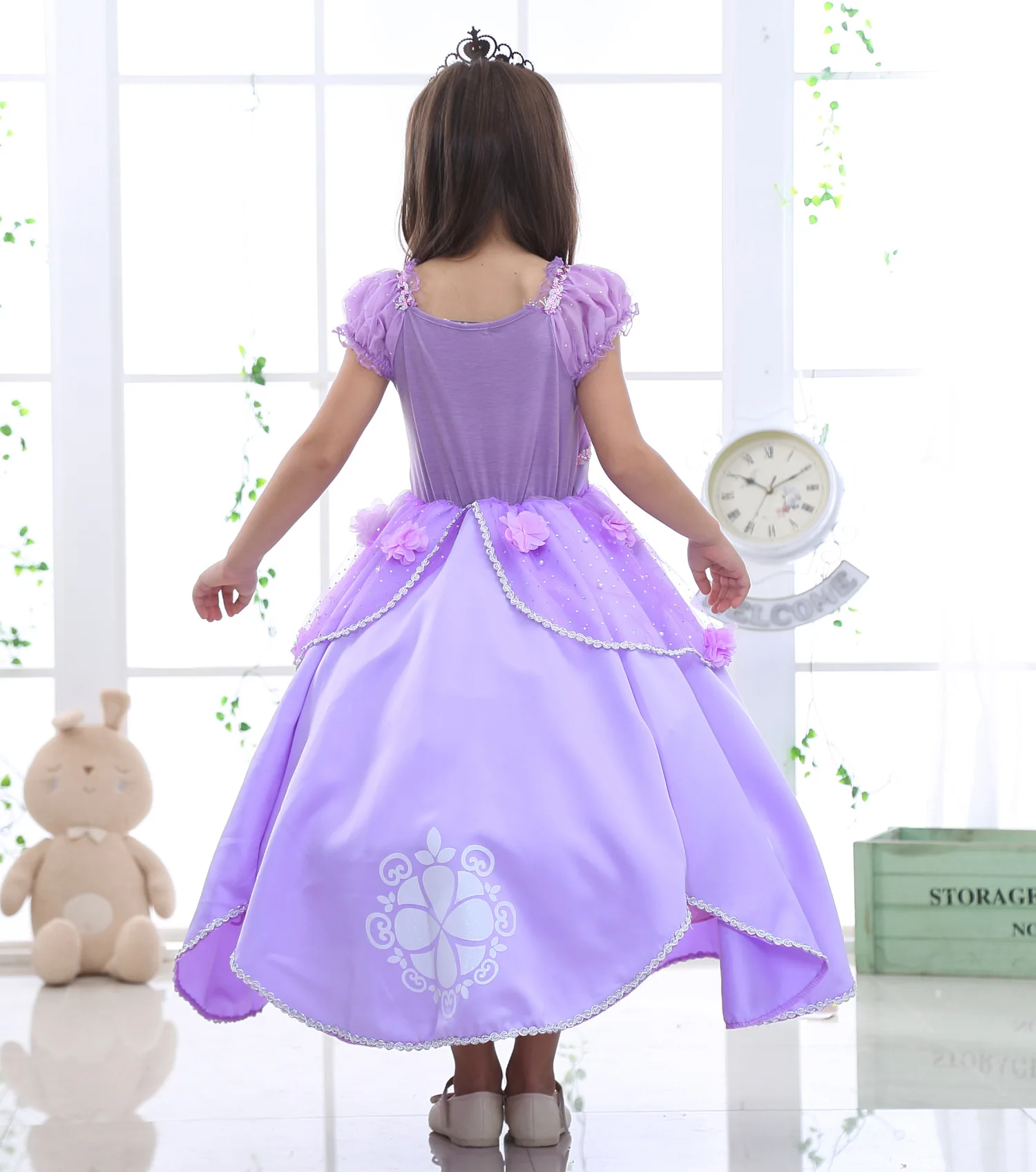 princess dresses wholesale Fashion Girls' Princess Dress Wholesale Beautiful Girl Dress Sweet and Angelgown
