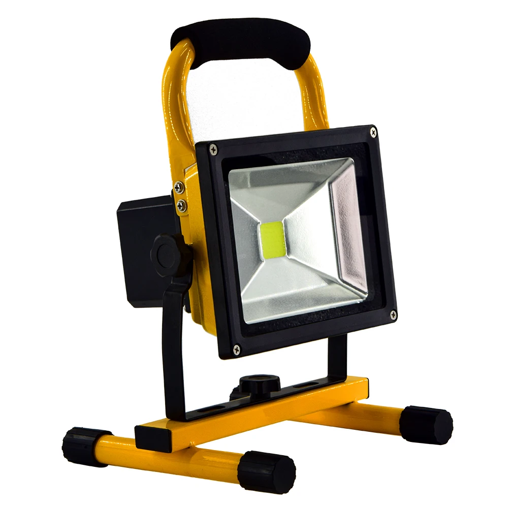 Hot Sale 10W 20W 30W Lamp Portable Camping Fishing WORK Rechargeable Led Outdoor Flood Light