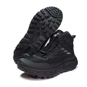 Hanagal OEM Factory Lightweight Textured Rubber Outsole Stylish Hiking Shoes Sneaker for Urban Explorers