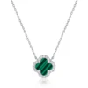 Collana-Argento-Verde