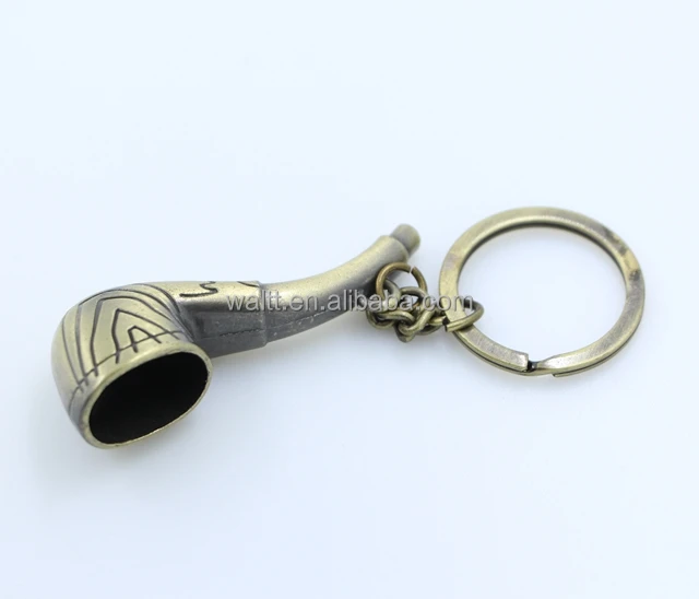 Pipe Keychain Tobacco Pipe Keychain Keyring