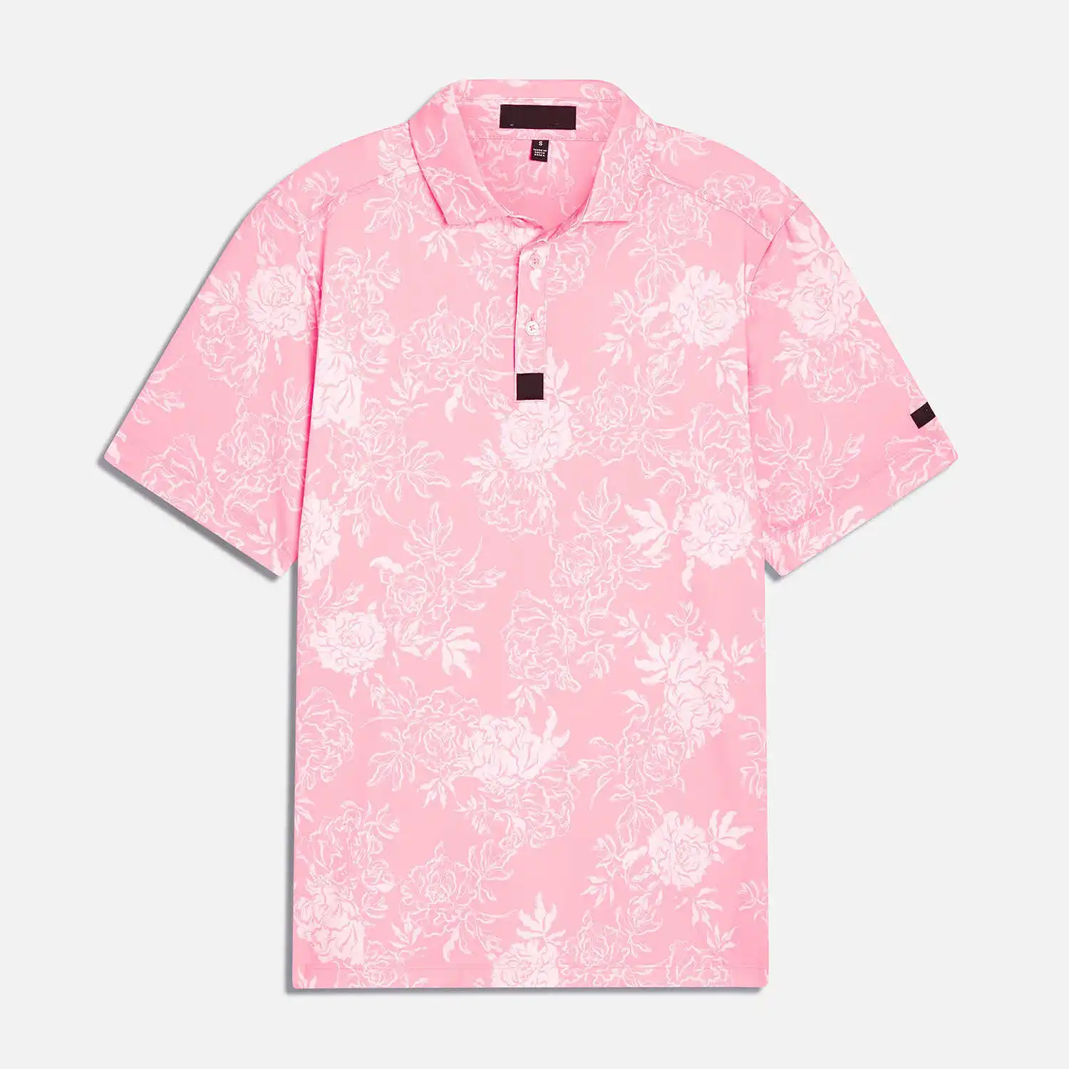 Wholesale Sportswear Golf Shirt Polyester Spandex Sublimation