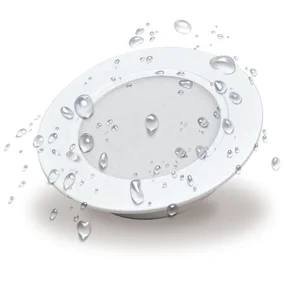 Vertak Waterproof IP54 Flat Led Panel Lamp 5W Recessed Round Ultra Thin Slim Led Panel Light