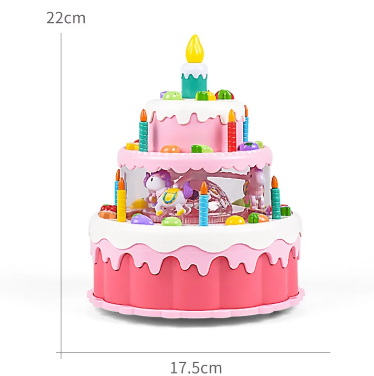 Multipurpose Birthday Cake For Children Glowing Music Video Toy Girl Play  House Set - Buy Glowing Music Video Toy Girl Play House Set,Girl's  Toy,Electric Toys Cake Games Product on 