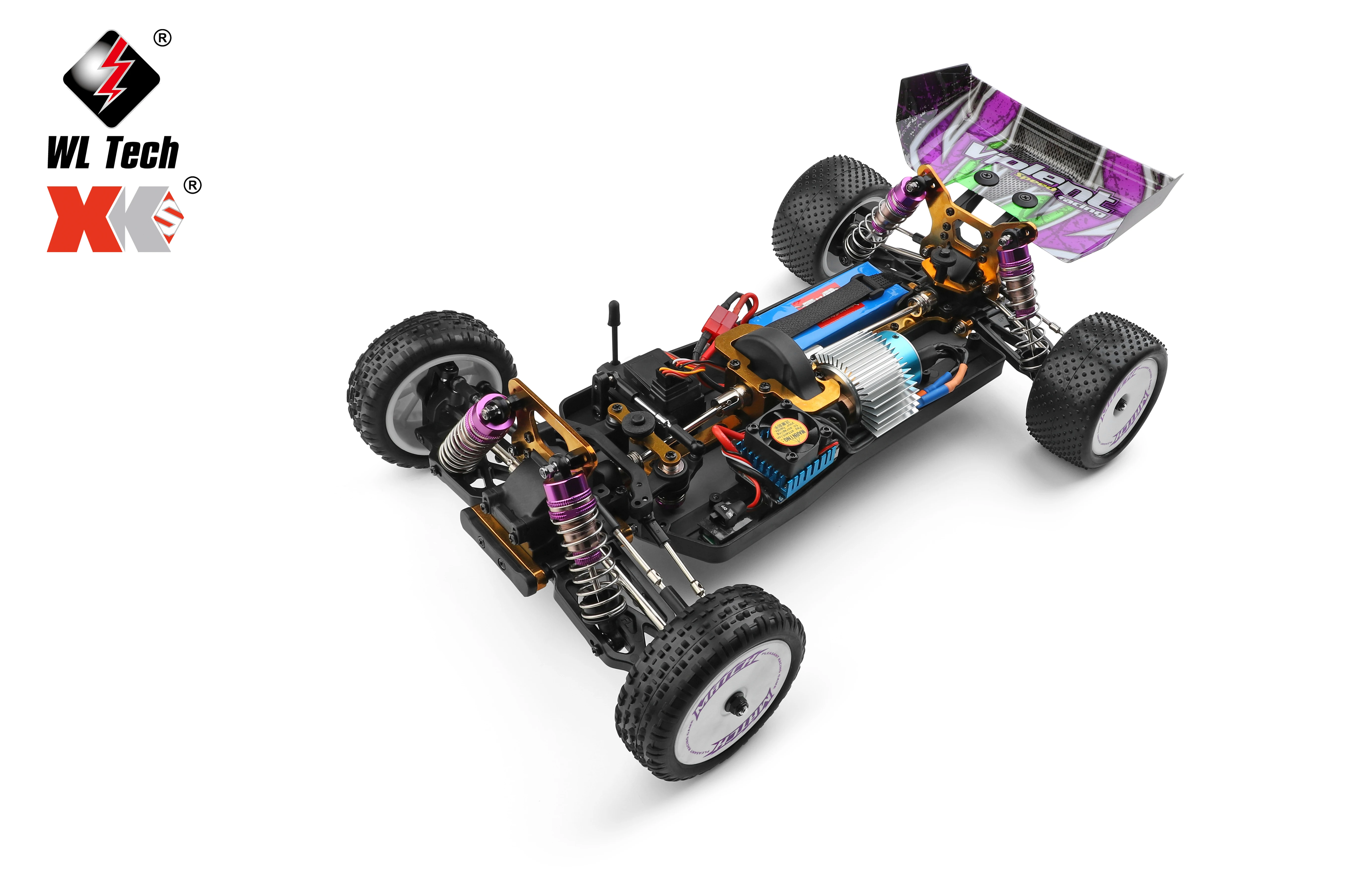 XK Wltoys 104002 Highspeed 4WD Racing Car - 60KM/H Brushless