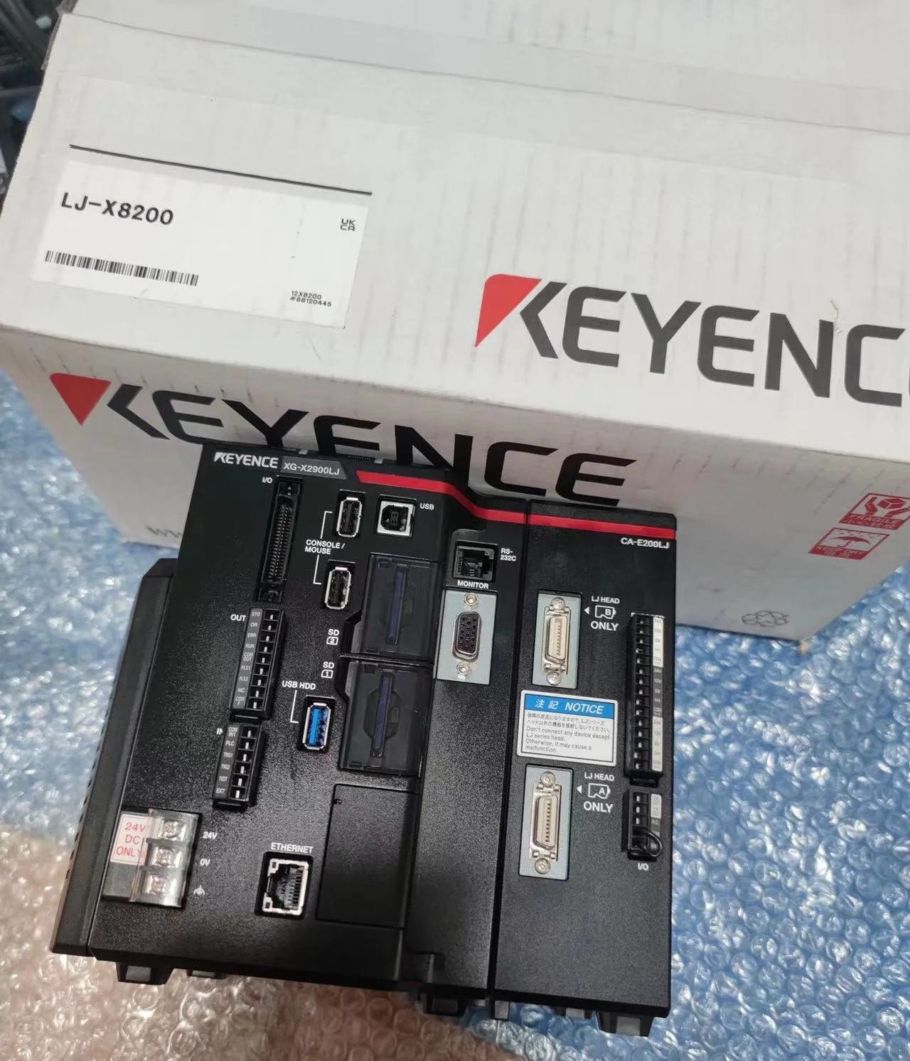 Original Keyence Lj-x8400 Brand New Laser Measuring Instrument Sensor ...