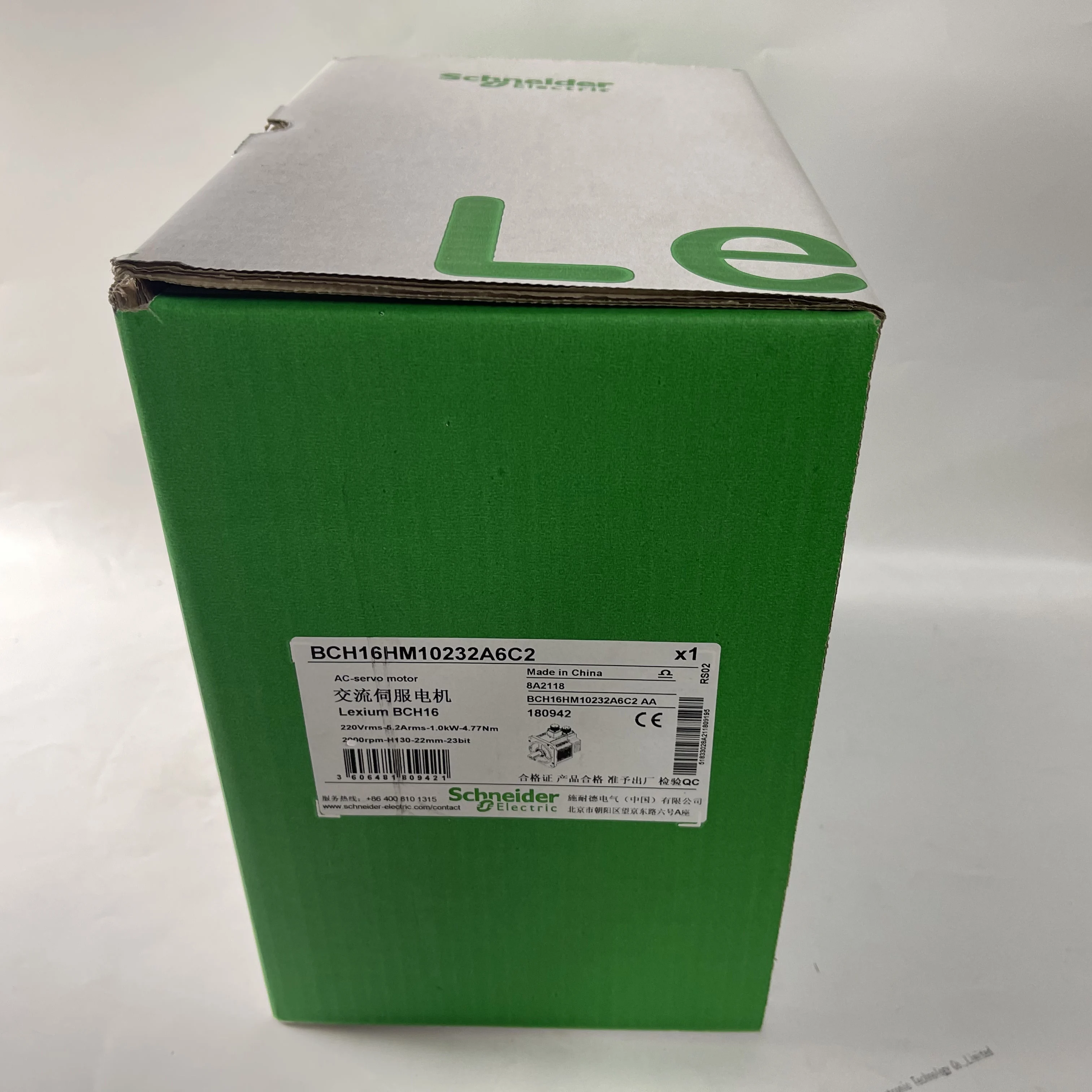 Schneider AC Servo Motor BCH16HM10232A6C2 Schneider AC Servo Motor BCH16HM10232A6C2