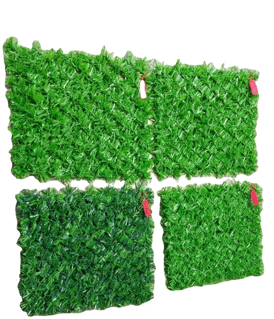 SUNSHINE PVC Artificial Pine Needle Privacy Roll Plants Fence Indoor/Outdoor Boxwood Hedge for Courtyard Garden Landscape 35mm