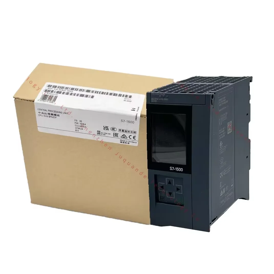 Vendedor de oro 6ES7516-3AN02-0AB0, controlador lógico programable (PLC) de la serie S7-1500, nuevo, original, en stock de almacén, controlador de programación PLC