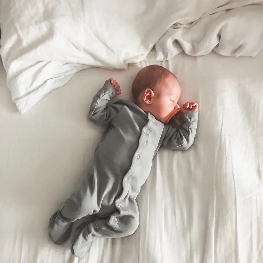 Infant Sleepsuit 100 Bamboo Fiber Toddler Onesie Baby Kids Onesie