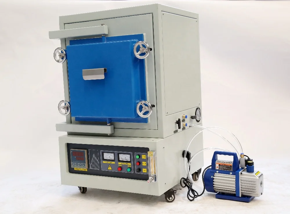 1700 Degree Vacuum Atmosphere Furnace Gemstone Ceramic High Temperature  Sintering Heat Treatment Furnace