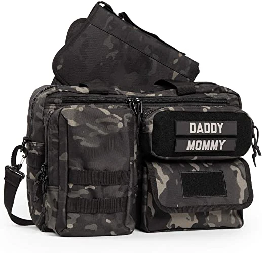 2021 Wholesale Baby daddy Diaper Bag for baby dad diaper bag for Outdoor Travel with Diaper pad
