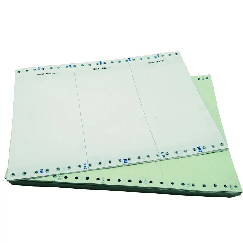 Factory customized Green CB CFB CF commercial carbonless paper with good price