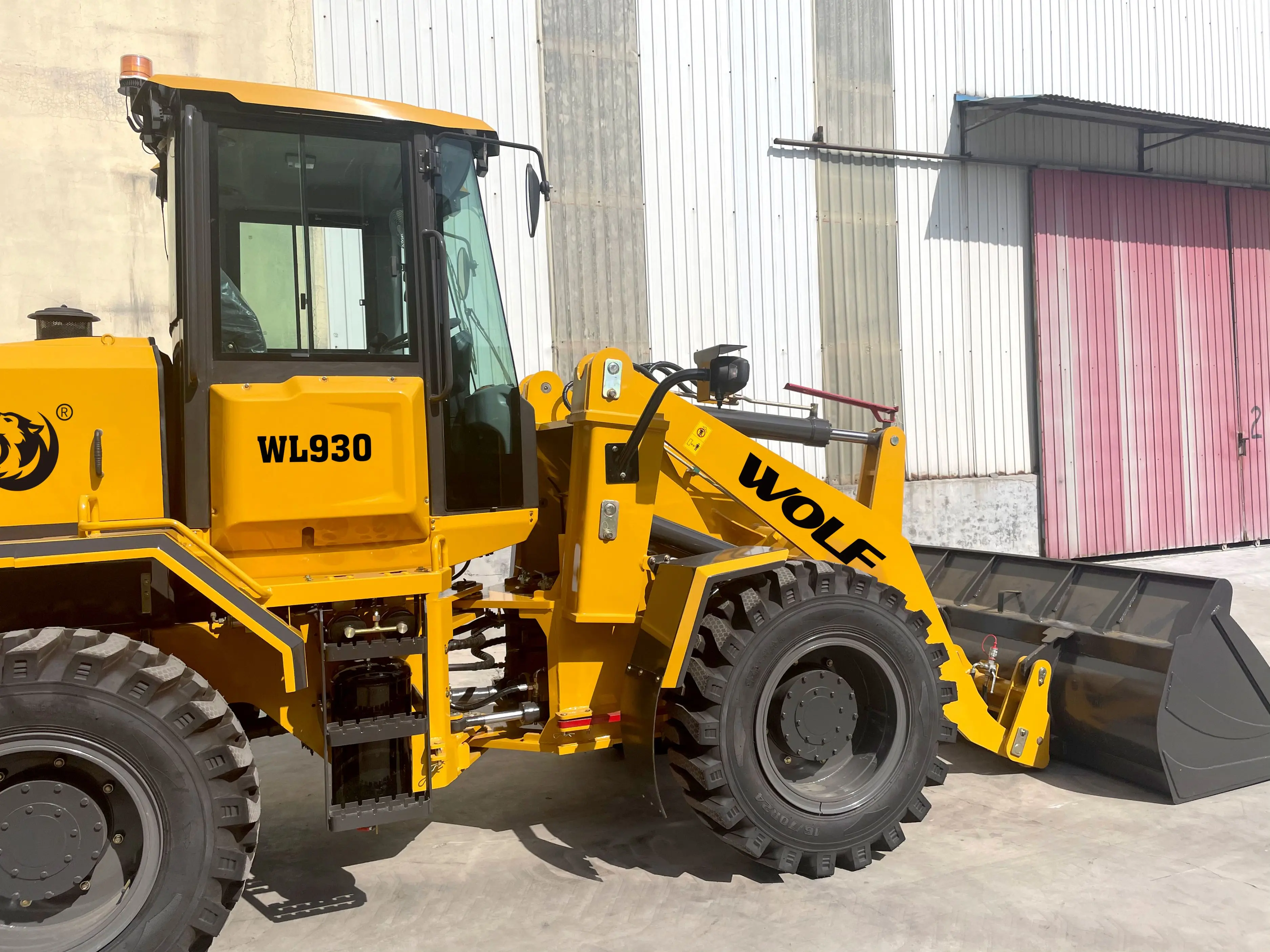 Wolf Wl930 3t Mini Small Compact China Small Farming Portable Construction CE Front End Wheel Loader Earth Moving Loader for Sal