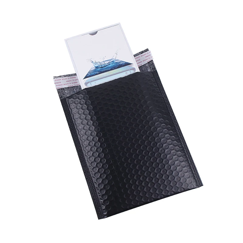 In Stock Matt Color Black Bubble Mailers Mailing Envelope Poly Bubble Mailer Courier Shipping Envelope