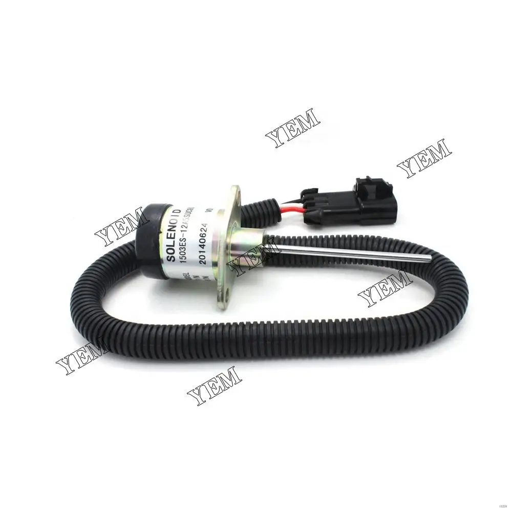 Solenoid Valve 1503ES-12A5UC9SCC28 Fit for Kubota Engine Rebuild Repair Aftermarket Parts
