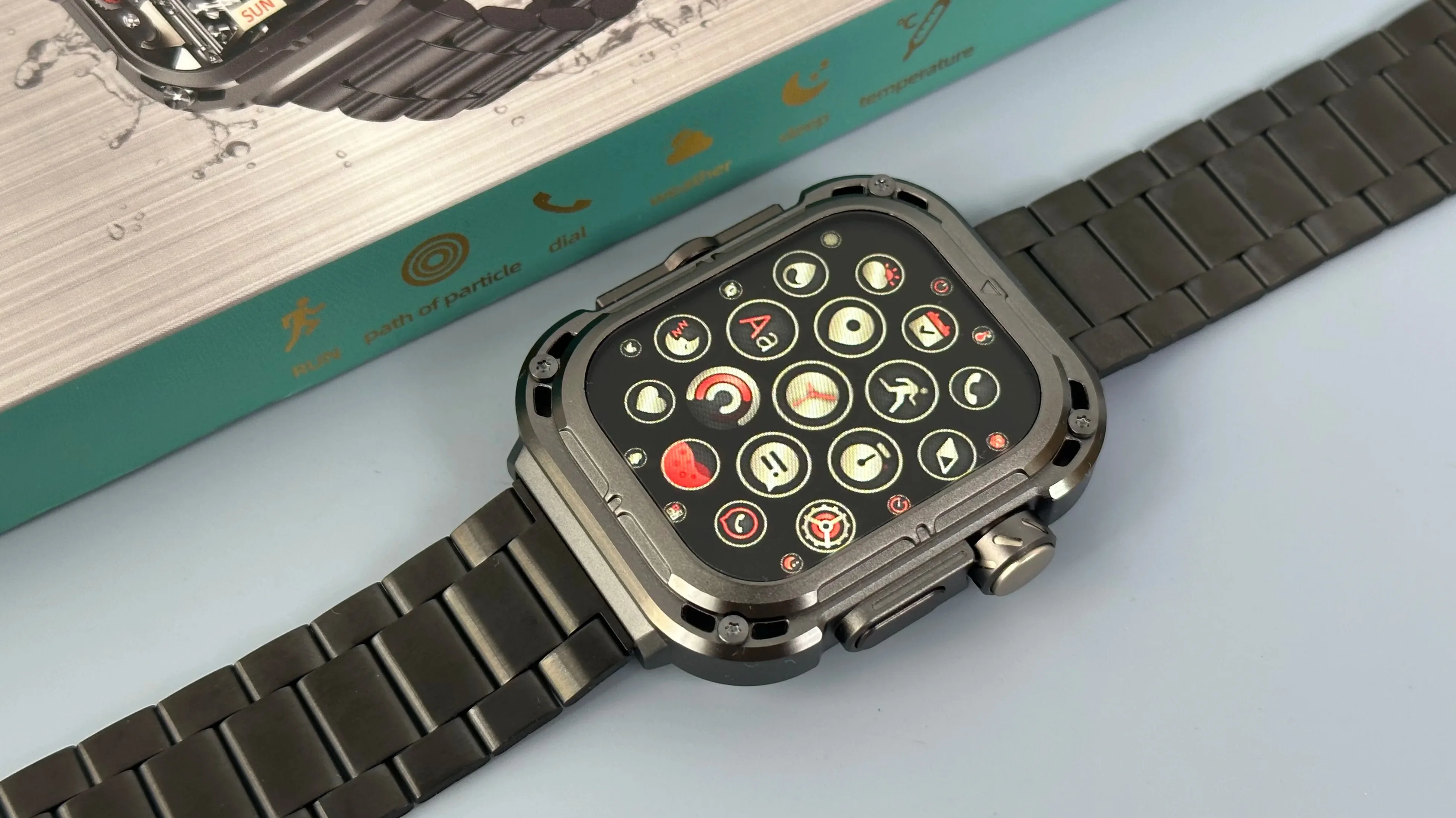 Z85 Max Smartwatch With Different Straps Square Screen Waterproof Compass  NFC Heart Rate Inteligente Z85MAX Smart Watch