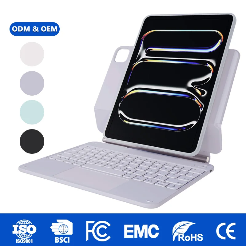 US Layout Laudtec Magnetic Keyboard for iPad 11