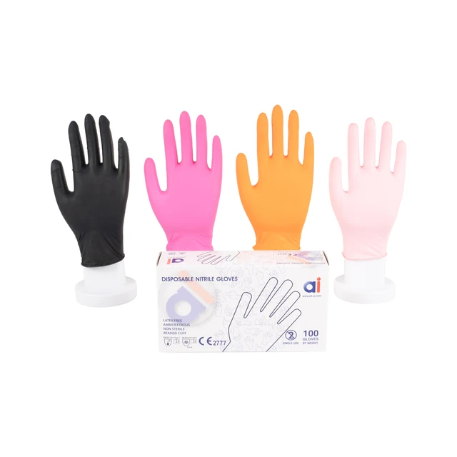 3.5g 4.5g Disposable Powder Free Viny and Nitrile Gloves Supplier For Food Industry