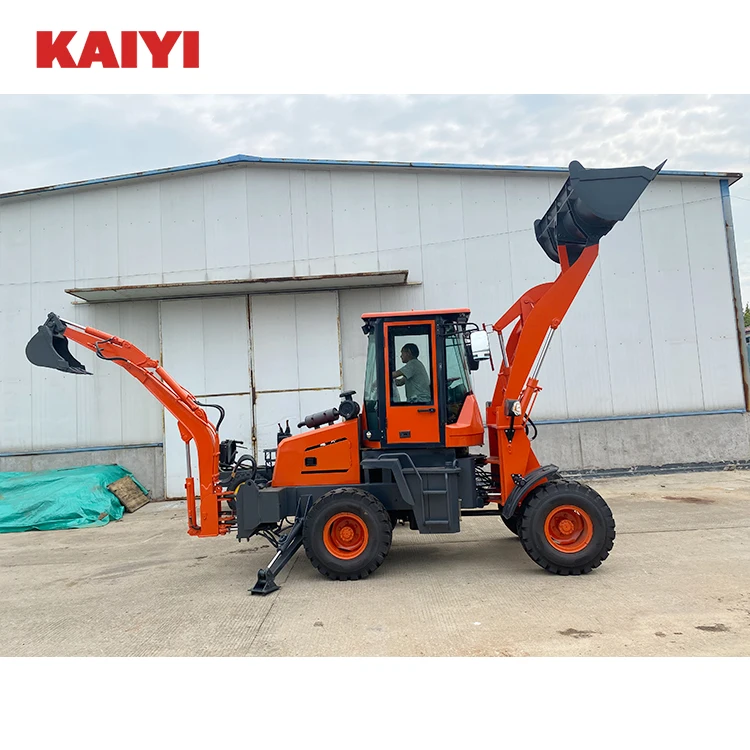 Cheapest Multipurpose New Backhoe Loader 4x4 Mini Excavator Loader