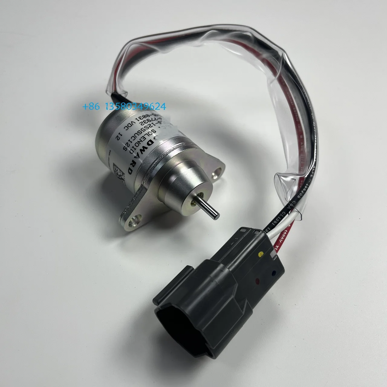 119233-77932 Fuel Shut off Solenoid - Yanmar 1503ES-12S5SUC12S