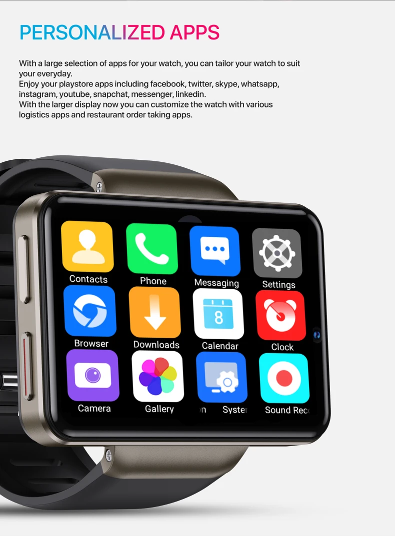 DM101 Smart Watch 2.41 Inch IPS Big Screen 3GB RAM 32GB ROM 5.0MP Camera Waterproof 2080mAh Battery 4G Android Smartwatch Men (7).jpg