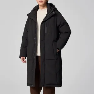 New Custom Winter Warm Men's Down Jacket, High-quality, Fashionable and Casual, Thickened Puff Jacket Long Style