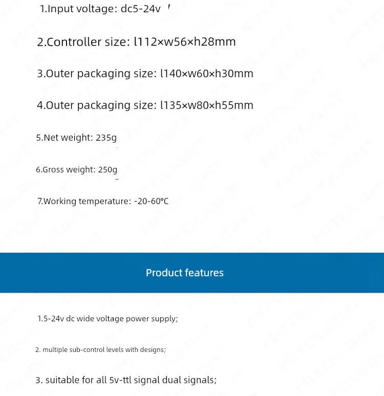 Specifications