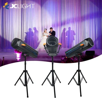高出力IP65屋外ゴボステージLED DMX512フォロースポットライト（CRI90