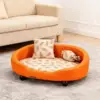 Naranja (manta y almohada incluidas)