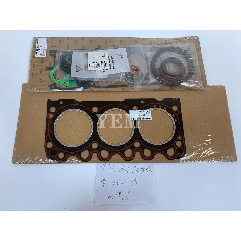 Overhaul Gasket Kit F3L1011 for Deutz China Supplier