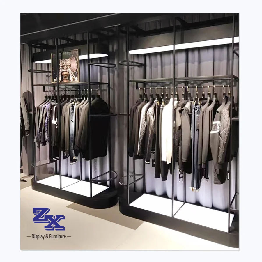 Men's Clothing Store Fitting Fixtures - Luxury & Customization