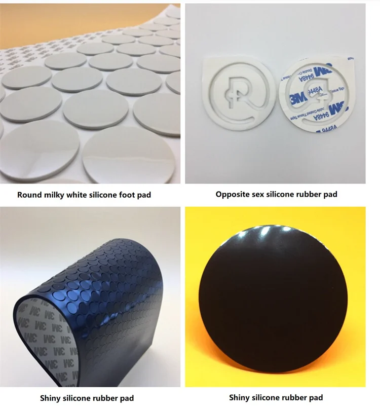 Deson Custom Silicone Bumpon Protection Pessure Sensitive Rubber