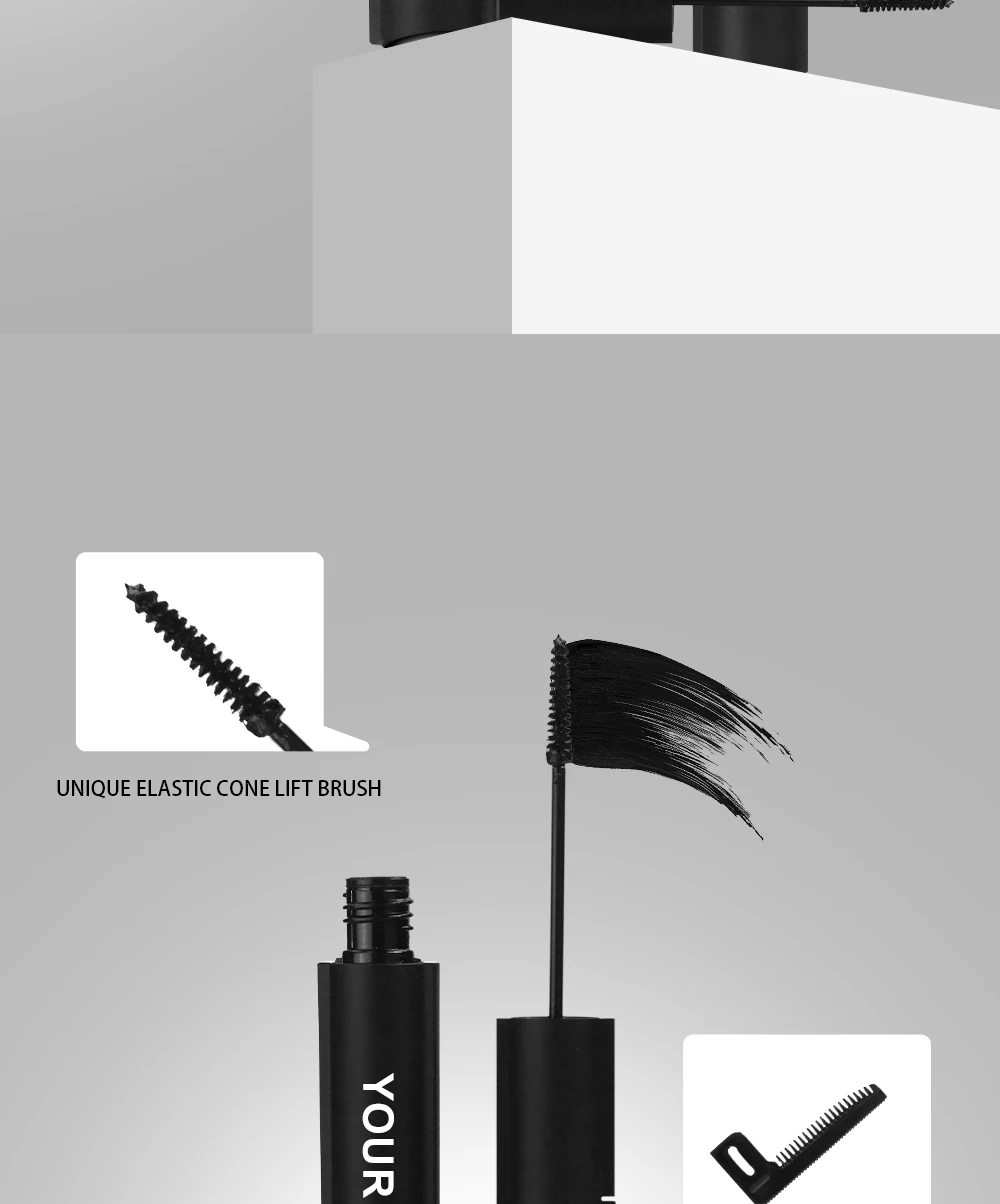 Wholesale Custom Waterproof Mascara Gel Thick Long Lasting 4d Silk