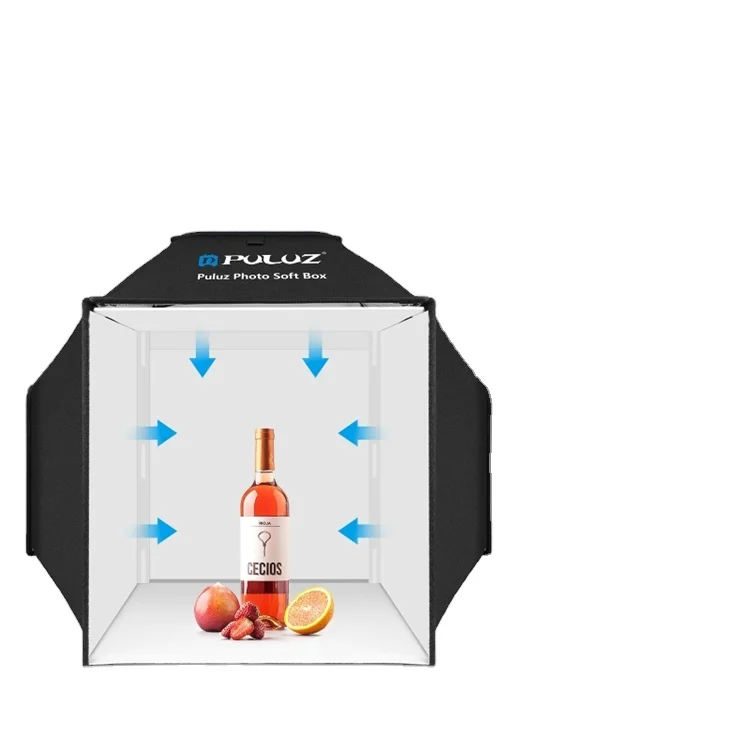 Scatola Luminosa Generica Per Fotografia - 40 X 40 Cm Scatola Luminosa Per Studio Fotografico, Studio Fotografico Con 120 Luci A LED, Tenda Fotografica Professionale, Set Di Tende Portatili, Per
