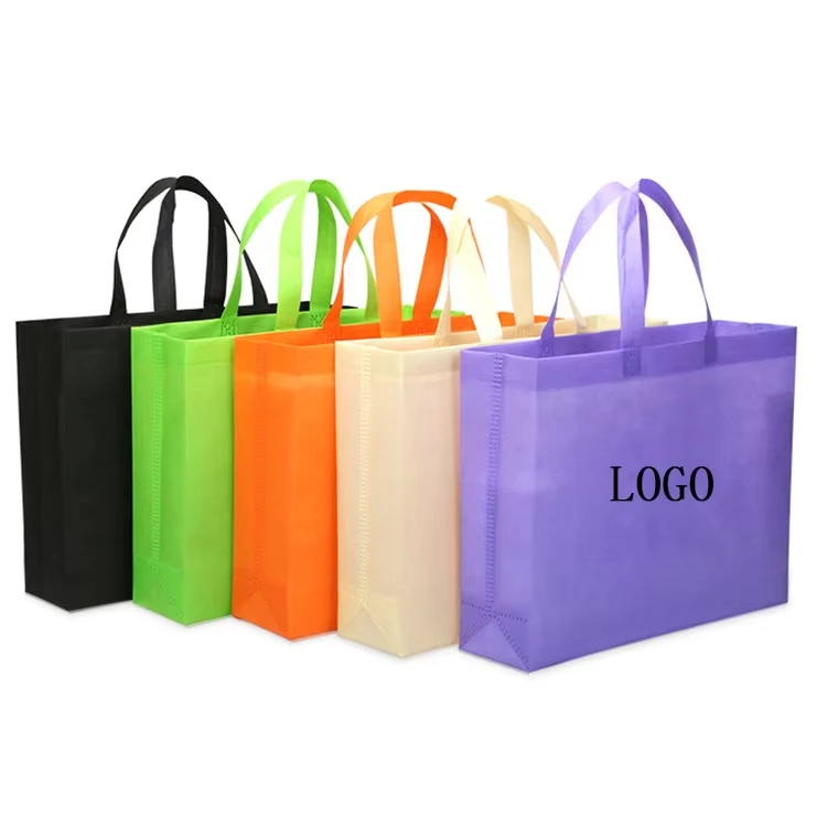 Cheap Non Woven Tote Bag Wholesale Non Woven Tote Bag Custom logo Non Woven Shopping Bag supplier