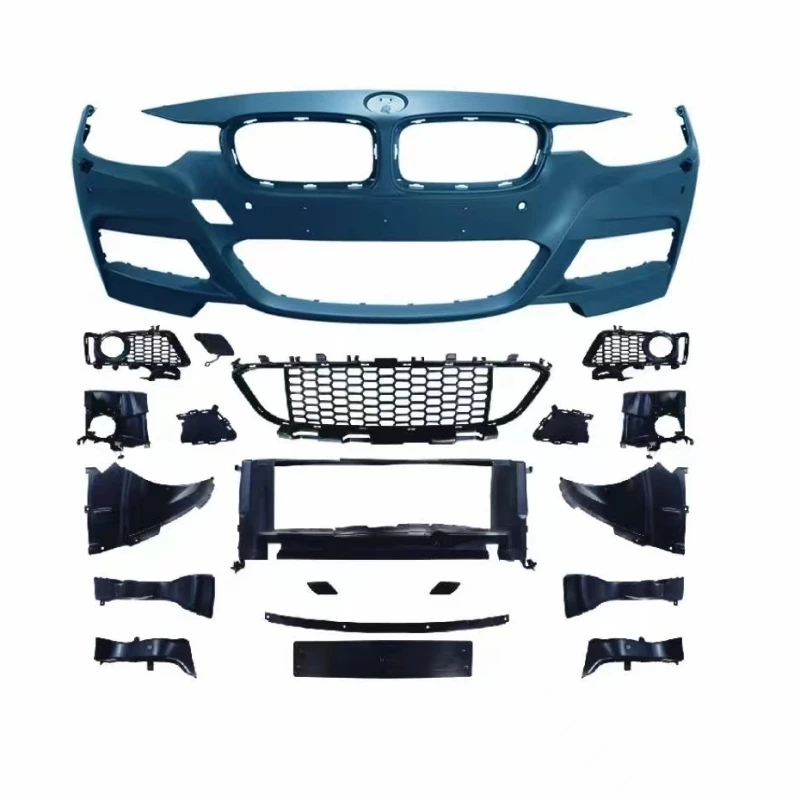 2025 New Type M-tech PP Body Kit for Bmw 3 Series F30 F35 2012-2019 Body Kit Front Rear Bumper Side Skirts for F30 MT Car Bumper