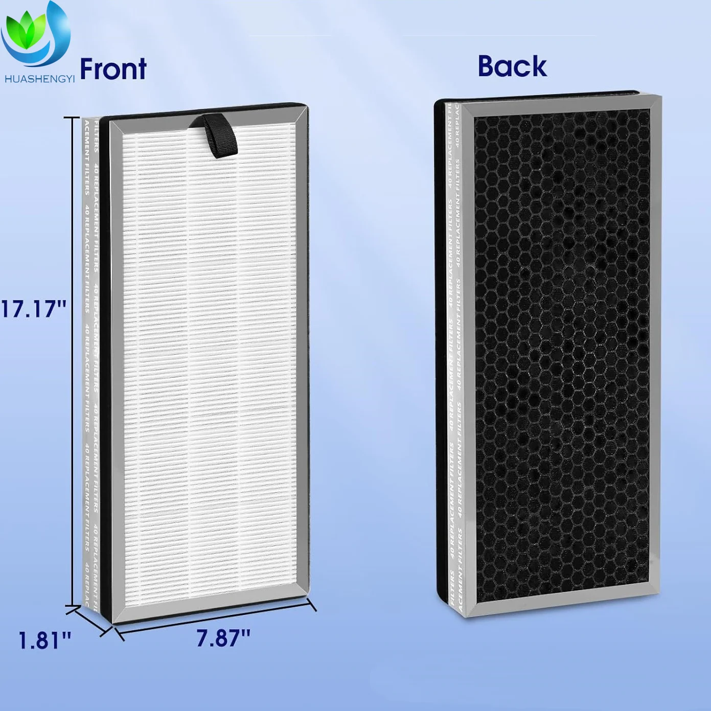 High Quality Activated Carbon H13 Hepa Filter Honeycomb Air Purifier Filter for Medify MA-25 40 15 ME-40 MA-40 MA-40A MA-40B