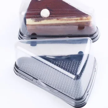 Hot sell food grade cake containers food plastic boxes for dessert shop