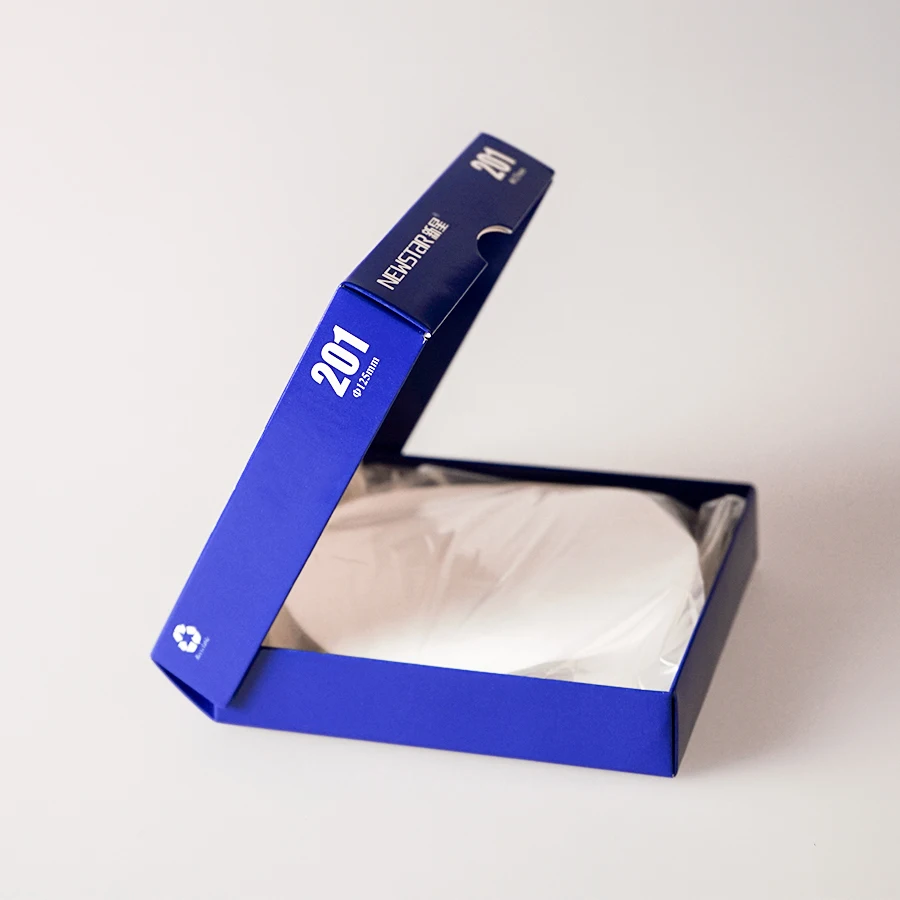 201 FAST Quantitative Filter Paper Ashless Filter Paper for Precise Lab Quantitative Analysis