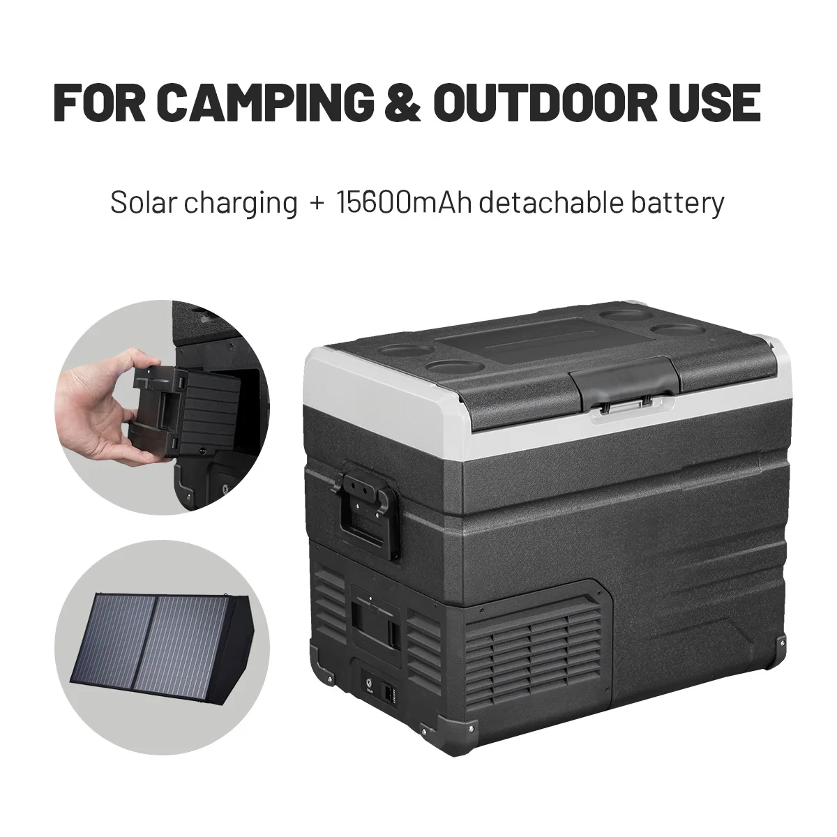 POLAR miniのみ Para TW55 Mini Geladeira 54,2 Litros 12V/24V Compressor Congelador