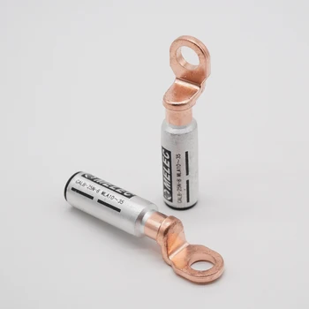 CALB Series Automotive Cable Lug Bimetal Crimp Terminals Narrow Copper Aluminum Wire Terminal Connectors