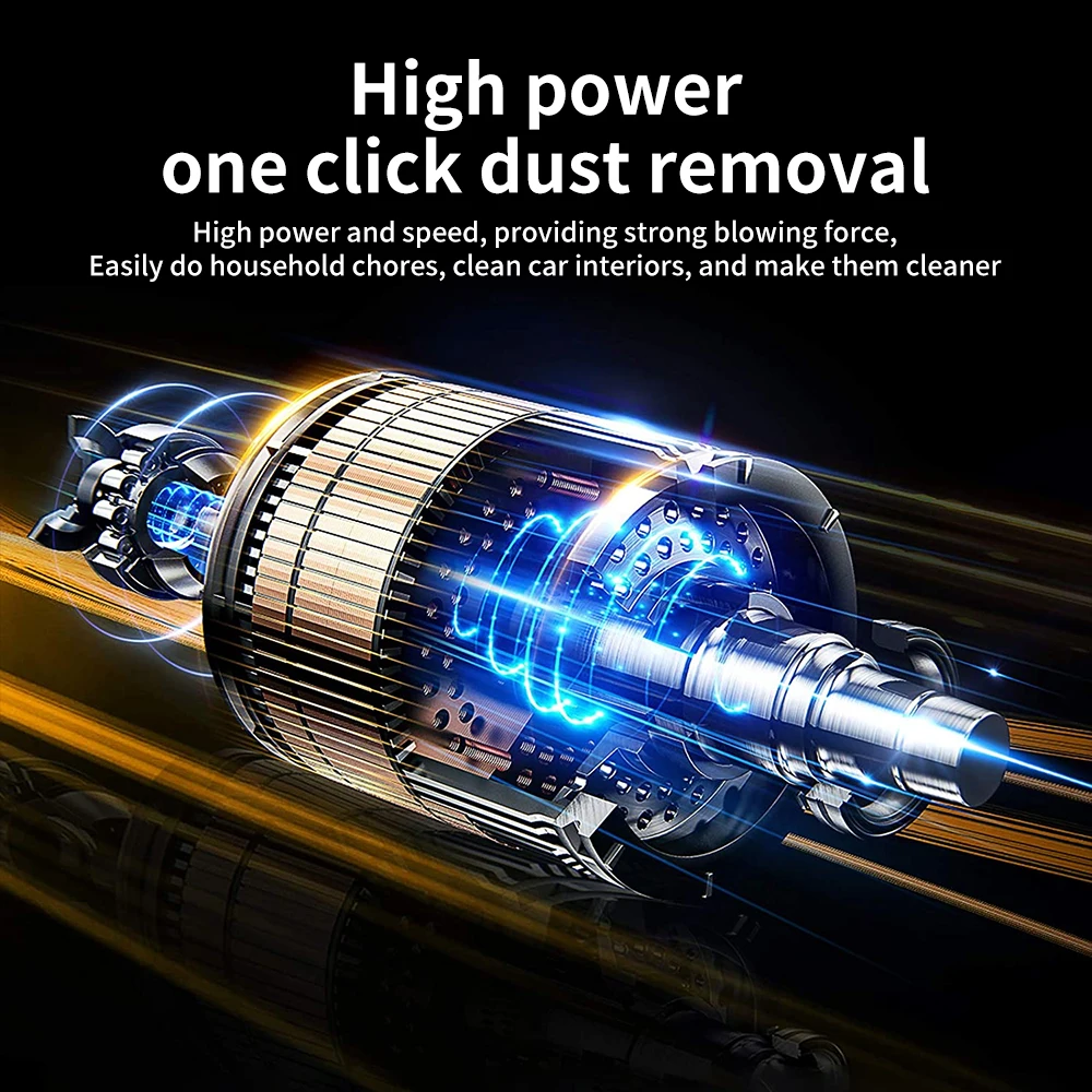 Автомобильный пылесос ручной высокого давления