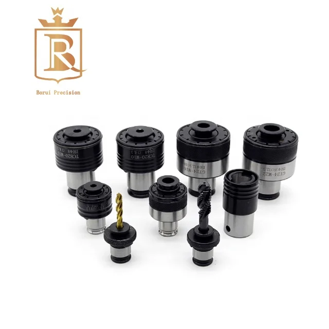 Quick Change Tapping Quick JIS ISO DIN GT12 GT24 TC820 TC312 TC1433 Tapping Head Collet Chuck Reversible  with Clutch
