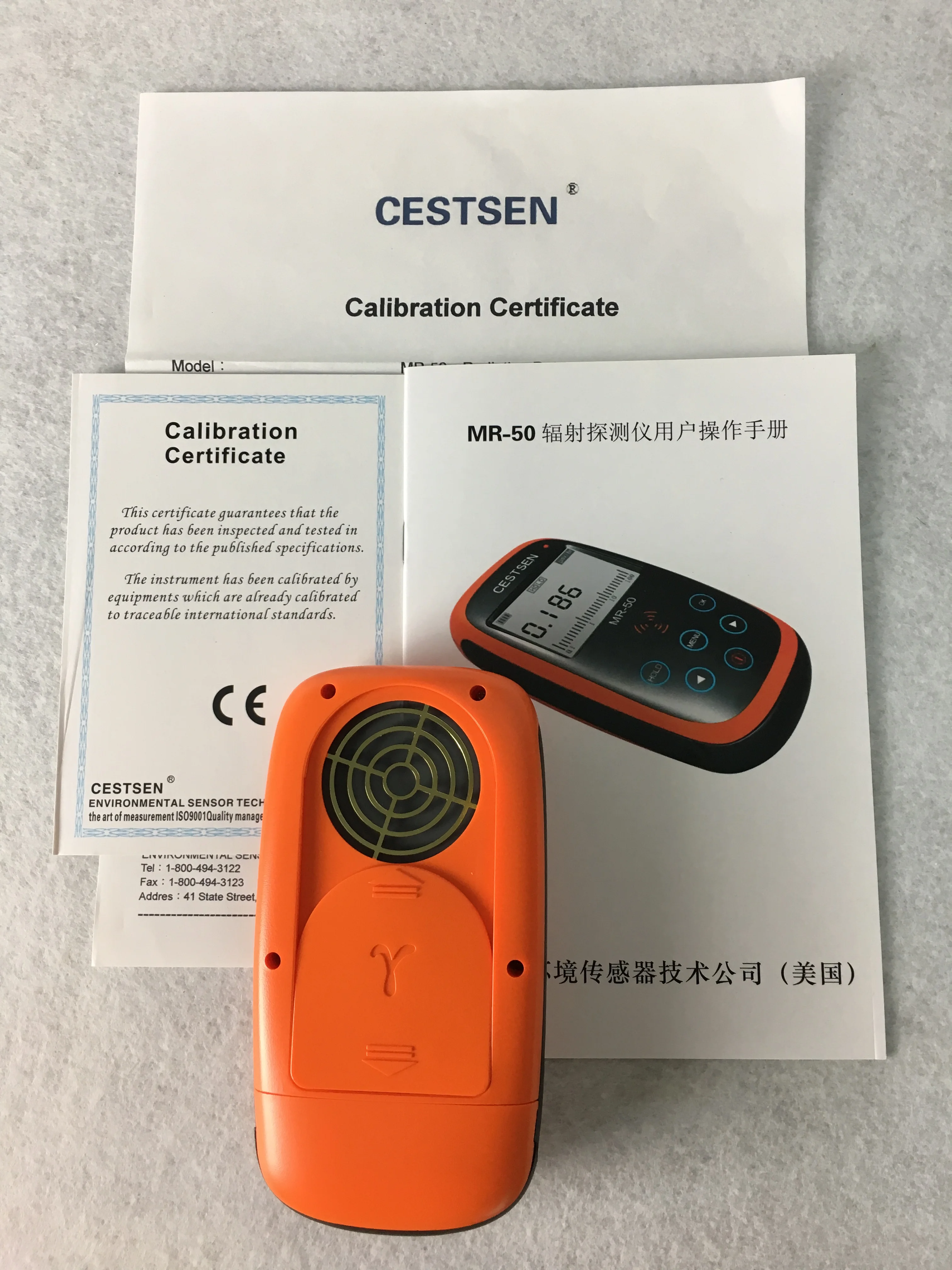 Compre CESTSEN MR-50 Detector de Radiación Nuclear Pantalla Digital  Electromagnética Portátil Xray Marble Geiger Contador Geiger en China