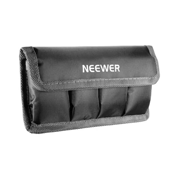 NEEWER DSLR Battery Bag/Holder/Case for AA Battery and Lp-e6/ Lp-e8/ Lp-e10/ Lp-e12/ En-el14/ En-el15/ Fw50/ F550 and More detail image