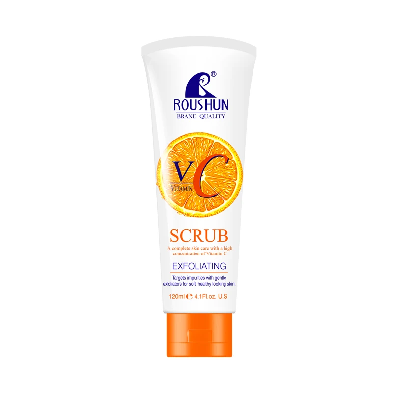 ROUSHUN  VC Scrub 120ml  a Complete Skin Care With a High Concentration of Vitamin c Good Quality