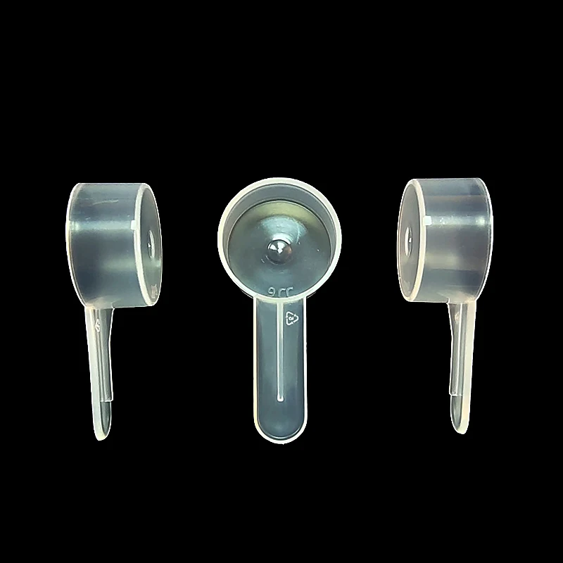 Clear Measuring Spoon 9ml/9cc Mini Spoon Plastic Spoon for Power/liquid