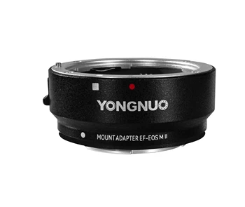YONGNUO EF-EOSM II Auto Focus Adapter Ring for Sony EF/EF-S Mount Lens to Canon EOS-M Mount Camera M5/M6/M10/M50/M100/M200 detail image